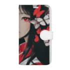 大正レトロJYOSIの大正レトロJYOSI　シュリ:syuri【ロゴ入り】 Book-Style Smartphone Case