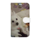 MIPA♥の愛犬パールグッズ　Mipa♥日本スピッツ 手帳型スマホケース