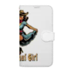 islandmoon13のCOWGIRL　じゃじゃ馬娘　tempestuous girl Book-Style Smartphone Case