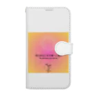 JHOPEのひまわりのように(ピンクver) Book-Style Smartphone Case