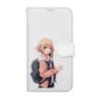 kazoku5のツンデレ女子 Book-Style Smartphone Case