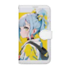 エーアイガールのこっち向いてERIN Book-Style Smartphone Case