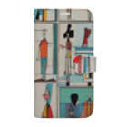 Risen ShopのContemporary Art(1) Book-Style Smartphone Case