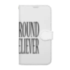 BLACK SHEEP ORIGIN SUZURI SHOPのUNDERGROUD DREAM BELIEVER Book-Style Smartphone Case