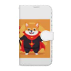 Apollo-0918のオヤツを強請るシバ犬 Book-Style Smartphone Case