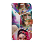 💖宇宙整体♪🌈♪こころからだチャンネル♪💖の mermaid paradise  Book-Style Smartphone Case