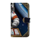 宇宙開発デザイン科の宇宙のギャンブラー Book-Style Smartphone Case