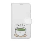 Medamayakiのりょくちゃ Book-Style Smartphone Case