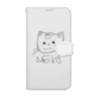 放課後等デイサービス ライフステップ創のNEKO(ねこ) 手帳型スマホケース