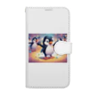 MistyStarkのペンギンダンス Book-Style Smartphone Case