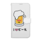 takeya-0624のアイラブビール Book-Style Smartphone Case