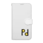 ピラミッディングデザインのｐとｄ Book-Style Smartphone Case