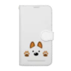 ranmaru-tokyoのSHIBAはいつも見ている Book-Style Smartphone Case