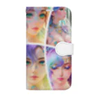 💖宇宙整体♪🌈♪こころからだチャンネル♪💖のhealing mermaid WORLD Book-Style Smartphone Case