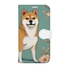 pinetreeの柴犬２ Book-Style Smartphone Case