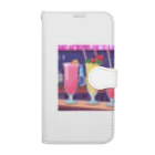 momoka_momoのカクテル Book-Style Smartphone Case