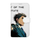 mahiroxの未来を率いる人物 Book-Style Smartphone Case