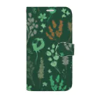 Meizeeの緑のささやき Book-Style Smartphone Case