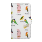 inkogirlのENGLISH BIRD Book-Style Smartphone Case