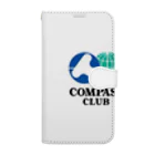コンパスクラブ：東大阪の卓球場（無料体験あります）のコンパスクラブ （ロゴ） 手帳型スマホケース