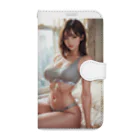 魔法陣ウガのGray Underwear01 Book-Style Smartphone Case