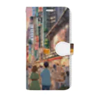 yamatoyajapanのハ－トウォ－ミングシ－ンアット大阪 Book-Style Smartphone Case