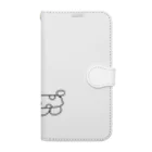 お花畑のきりんさん Book-Style Smartphone Case