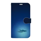 𝖕𝖊𝖙𝖎𝖙 ❋ 𝖗𝖊𝖕𝖔𝖘【 ﾌﾟﾃｨ・ﾙ ﾎﾟ 】の🔵心の癒し・°. ✶ two dolphin  Book-Style Smartphone Case