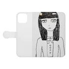 nozomi09のLADY STEADY GO Book-Style Smartphone Case:Opened (outside)