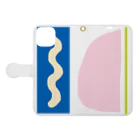 空間美術のMegumi moi et toi Book-Style Smartphone Case:Opened (outside)