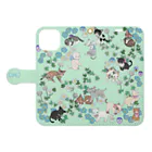 天国事務所のSpring Garden Book-Style Smartphone Case:Opened (outside)