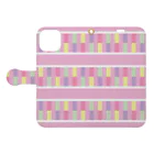 asuka_design____のDNA Book-Style Smartphone Case:Opened (outside)