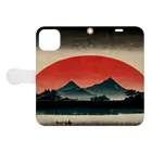 Spl_MuteのRising sun Book-Style Smartphone Case:Opened (outside)