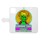 Zombie-Sun_ChannelのZombie-Sun 公式グッズ 다이어리형 폰케이스を開いた場合(外側)