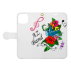 AzBandのあずばんAzBand Book-Style Smartphone Case:Opened (outside)