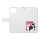 Bordercollie Streetのcbr33 Book-Style Smartphone Case:Opened (outside)