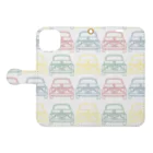 FLAT500のFIAT500 Book-Style Smartphone Case:Opened (outside)