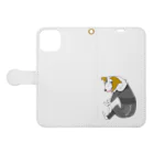 Bordercollie Streetのbcs99-nu3 Book-Style Smartphone Case:Opened (outside)