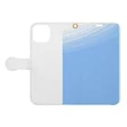 UsamaruのLOOK UP! Book-Style Smartphone Case:Opened (outside)