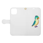 Kuronicoのbird Book-Style Smartphone Case:Opened (outside)