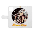 islandmoon13の美しきROCK STAR Book-Style Smartphone Case:Opened (outside)