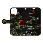 E_OfficialのRose Book-Style Smartphone Case:Opened (outside)