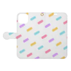 いなのおみせのcandy 17171 Book-Style Smartphone Case:Opened (outside)