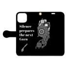 ちょっといい感じ🍙のSilence prepares Book-Style Smartphone Case:Opened (outside)