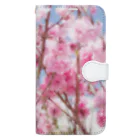 akane_art（茜音工房）の花フォト（八重桜） Book-Style Smartphone Case