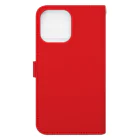 Starmine storeの【Starmine】 KIKORI POP mobile case 赤 Book-Style Smartphone Case :back