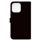 Starmine storeの【Starmine】 KIKORI POP mobile case 黒 Book-Style Smartphone Case :back