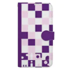 Starmine storeの【Starmine】 KIKORI POP mobile case 紫 Book-Style Smartphone Case