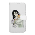 HermannStrasseのフトアゴと女の子 Book-Style Smartphone Case