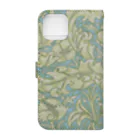 かえる商店のBachelor's Button by William Morris Book-Style Smartphone Case :back